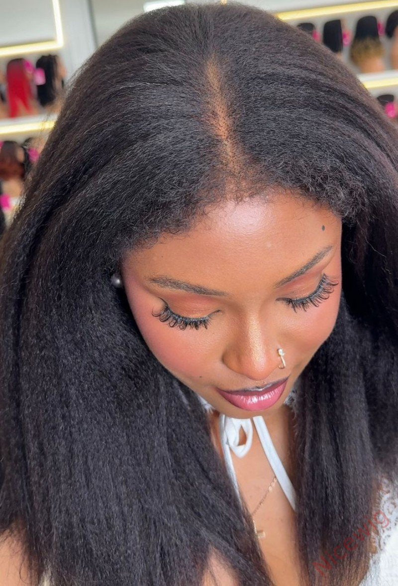 "Human Hair Topper — Lightweight Layered"